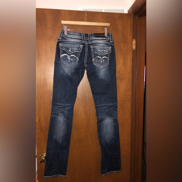 Rock Revival Denim - Rock Revival womens jeans Sasha straight size 28/34